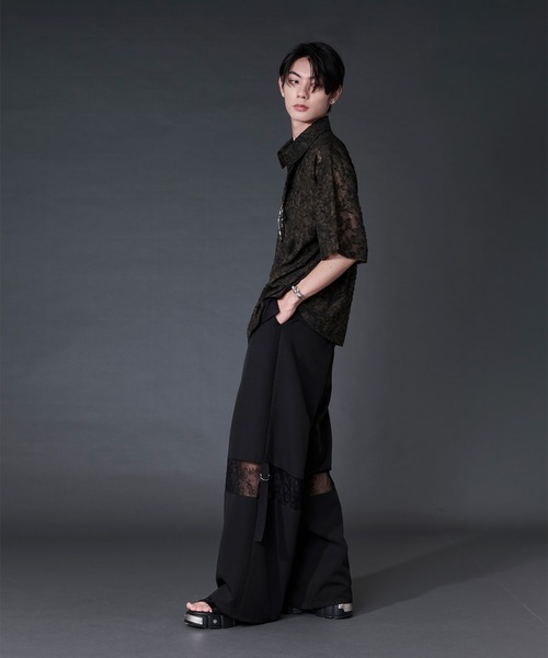 Ellno Loset(エルノロゼット)の「オパールシアージャガードシャツ(シャツ/ブラウス・メンズ・ダークブラウン/ブルー・LARGE/MEDIUM/SMALL)」の21枚目の写真