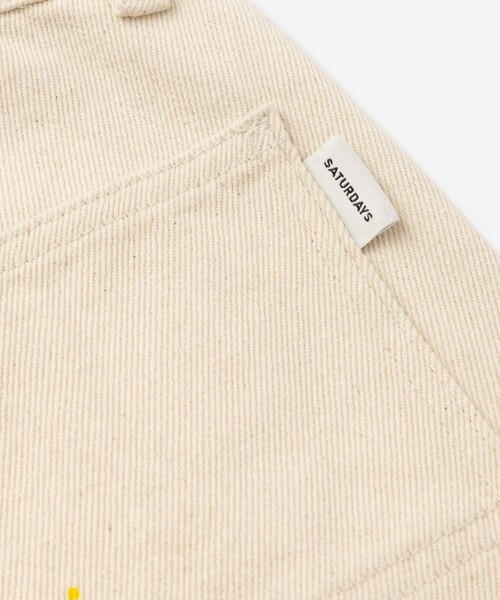 Saturdays NYC（サタデーズ ニューヨークシティ ）の「Morris Wide Leg Painter Pant（その他パンツ・メンズ・キナリ/ブラック・34/32/30）」の18枚目の写真