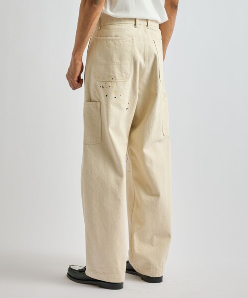 Saturdays NYC（サタデーズ ニューヨークシティ ）の「Morris Wide Leg Painter Pant（その他パンツ・メンズ・キナリ/ブラック・34/32/30）」の4枚目の写真
