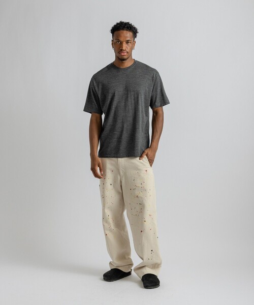Saturdays NYC（サタデーズ ニューヨークシティ ）の「Morris Wide Leg Painter Pant（その他パンツ・メンズ・キナリ/ブラック・34/32/30）」の9枚目の写真
