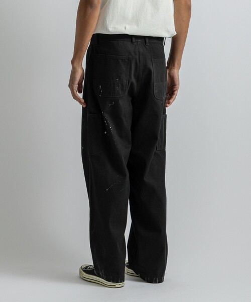 Saturdays NYC（サタデーズ ニューヨークシティ ）の「Morris Wide Leg Painter Pant（その他パンツ・メンズ・キナリ/ブラック・34/32/30）」の3枚目の写真