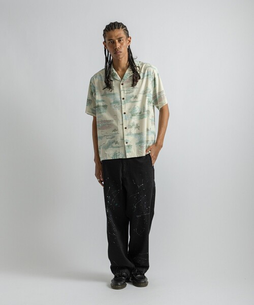 Saturdays NYC（サタデーズ ニューヨークシティ ）の「Morris Wide Leg Painter Pant（その他パンツ・メンズ・キナリ/ブラック・34/32/30）」の8枚目の写真