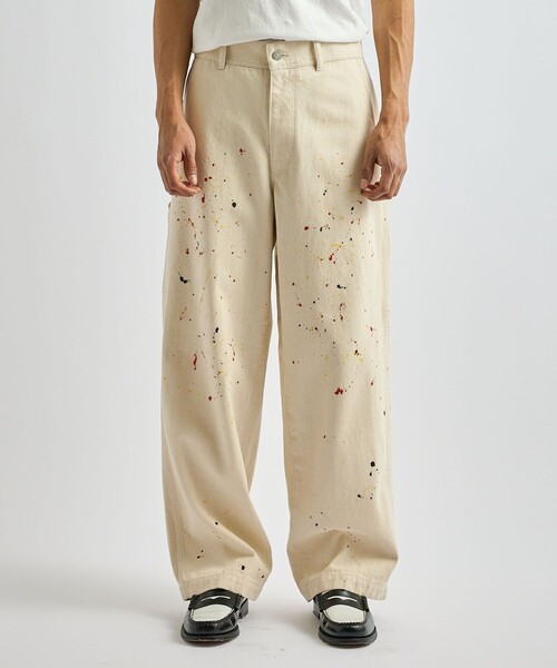Saturdays NYC（サタデーズ ニューヨークシティ ）の「Morris Wide Leg Painter Pant（その他パンツ・メンズ・キナリ/ブラック・34/32/30）」の2枚目の写真