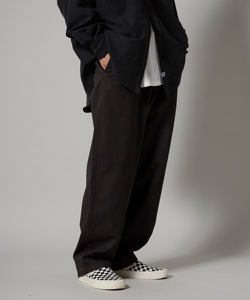 OK YESTERDAY(オッケーイエスタデイ)の「OK YESTERDAY / オーケー イエスタデイ ワイドチノパンツ 秋 秋服 2026年秋冬(チノパンツ・メンズ・カーキ/ブラック/グレー/ベージュ・M/L)」の14枚目の写真