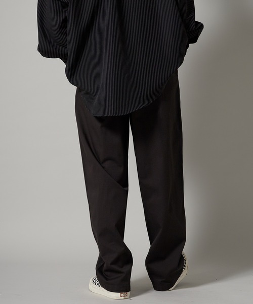 OK YESTERDAY(オッケーイエスタデイ)の「OK YESTERDAY / オーケー イエスタデイ ワイドチノパンツ 秋 秋服 2026年秋冬(チノパンツ・メンズ・カーキ/ブラック/グレー/ベージュ・M/L)」の15枚目の写真