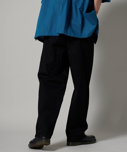 OK YESTERDAY(オッケーイエスタデイ)の「OK YESTERDAY / オーケー イエスタデイ ワイドチノパンツ 秋 秋服 2026年秋冬(チノパンツ・メンズ・カーキ/ブラック/グレー/ベージュ・M/L)」の8枚目の写真