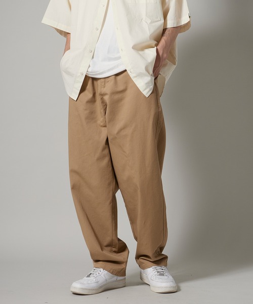 OK YESTERDAY(オッケーイエスタデイ)の「OK YESTERDAY / オーケー イエスタデイ ワイドチノパンツ 秋 秋服 2026年秋冬(チノパンツ・メンズ・カーキ/ブラック/グレー/ベージュ・M/L)」の21枚目の写真