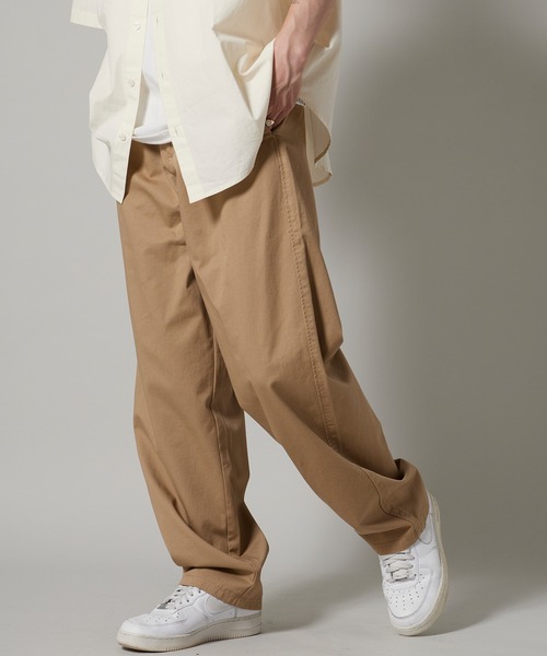 OK YESTERDAY(オッケーイエスタデイ)の「OK YESTERDAY / オーケー イエスタデイ ワイドチノパンツ 秋 秋服 2026年秋冬(チノパンツ・メンズ・カーキ/ブラック/グレー/ベージュ・M/L)」の22枚目の写真