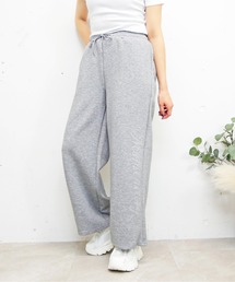 ラインストーンロゴパンツ