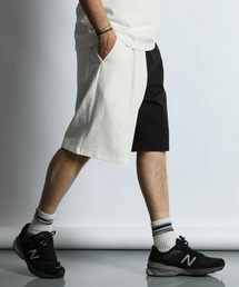 【WEB限定アイテム】8oz HEAVYWEIGHT PANEL SWITCHING GYM SHORTS:セットアップ対応 バイカラージムショーツ/ バギーショーツ / ヘビーウェイト / 8オンス / 切り替えショーツ / クレイジーパターン