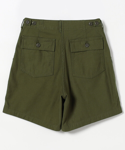 FREAK'S STORE(フリークスストア)の「Orslow/オアスロウ FATIGUE SHORT PANTS/ファティーグベイカーショーツ(その他パンツ・レディース・オリーブ・2/1)」の2枚目の写真