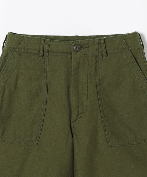 FREAK'S STORE(フリークスストア)の「Orslow/オアスロウ FATIGUE SHORT PANTS/ファティーグベイカーショーツ(その他パンツ・レディース・オリーブ・2/1)」の3枚目の写真