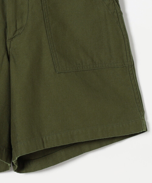 FREAK'S STORE(フリークスストア)の「Orslow/オアスロウ FATIGUE SHORT PANTS/ファティーグベイカーショーツ(その他パンツ・レディース・オリーブ・2/1)」の6枚目の写真