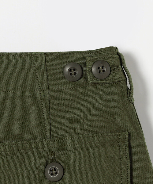 FREAK'S STORE(フリークスストア)の「Orslow/オアスロウ FATIGUE SHORT PANTS/ファティーグベイカーショーツ(その他パンツ・レディース・オリーブ・2/1)」の7枚目の写真