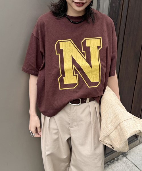 JACKSON MATISSE(ジャクソンマティス)の「別注【RUSSELL ATHLETIC *JM for JS】TCRテンジクロゴS/S(Tシャツ/カットソー・レディース・イエロー/ブラウン/チャコールグレー/ブラック系その他・FREE)」の21枚目の写真