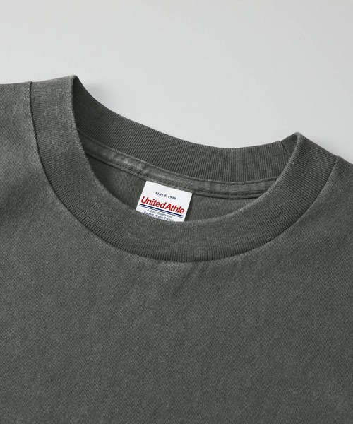 United Athle（ユナイテッドアスレ）の「UnitedAthle ユナイテッドアスレ フェードウォッシュTシャツ（Tシャツ/カットソー・メンズ・イエロー/ネイビー/パープル/ベージュ/ブルー/グリーン・S/XL/L）」の12枚目の写真