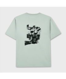 ブロックグラフィック半袖Tシャツ5色