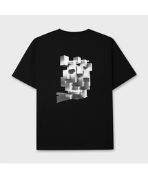 ブロックグラフィック半袖Tシャツ5色
