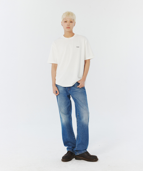 PLAC(プラック)の「ブロックグラフィック半袖Tシャツ5色(Tシャツ/カットソー・メンズ・ライトグレー/ブラウン/ブラック/ホワイト/ミント・X-LARGE/LARGE/SMALL/MEDIUM)」の6枚目の写真