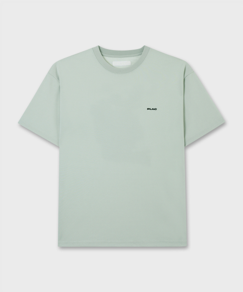 PLAC(プラック)の「ブロックグラフィック半袖Tシャツ5色(Tシャツ/カットソー・メンズ・ライトグレー/ブラウン/ブラック/ホワイト/ミント・X-LARGE/LARGE/SMALL/MEDIUM)」の17枚目の写真