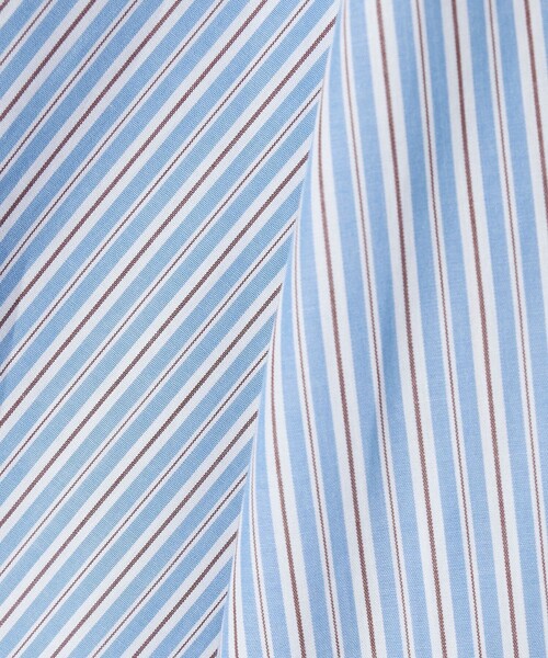 allery（アレリー）の「【別注】＜allery＞ストライプ ショートスリーブ シャツ（シャツ/ブラウス・メンズ・グレー系/ライトブルー・L/M/S）」の11枚目の写真