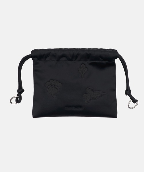 バッグ CirraSatinKukasta kukkaan drawstringbag Cirra Satin Kukasta kukkaan / drawstring bag（ポーチ）｜marimekko