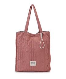 【A4可】JOUET ジョエット チャーム付プリーツA4トート