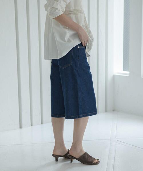 ROLLA'S(ローラス)の「ROLLA’S CHARLOTTE CULOTTE(デニムパンツ・レディース・インディゴブルー・26/24/25)」の9枚目の写真