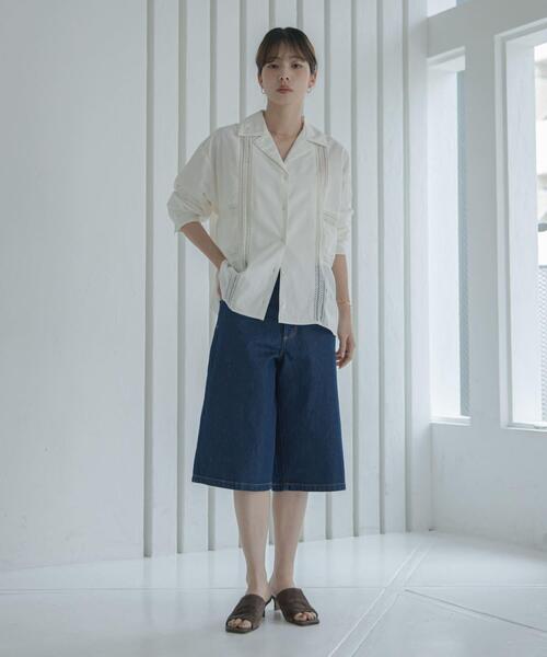 ROLLA'S(ローラス)の「ROLLA’S CHARLOTTE CULOTTE(デニムパンツ・レディース・インディゴブルー・26/24/25)」の11枚目の写真