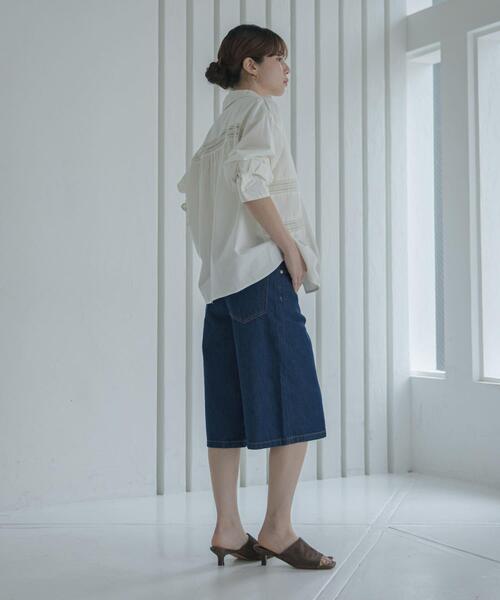 ROLLA'S(ローラス)の「ROLLA’S CHARLOTTE CULOTTE(デニムパンツ・レディース・インディゴブルー・26/24/25)」の12枚目の写真