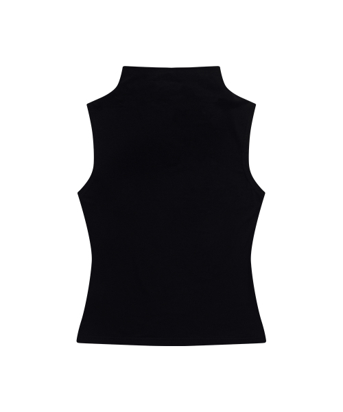 ASON（アズオン）の「HUSH HIGH-NECK SLEEVELESS / BLACK（Tシャツ/カットソー・レディース・その他・FREE）」の3枚目の写真