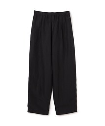 ATON/エイトン】NATURAL DYED COTTON LAWN TWO TUCKED PANTS