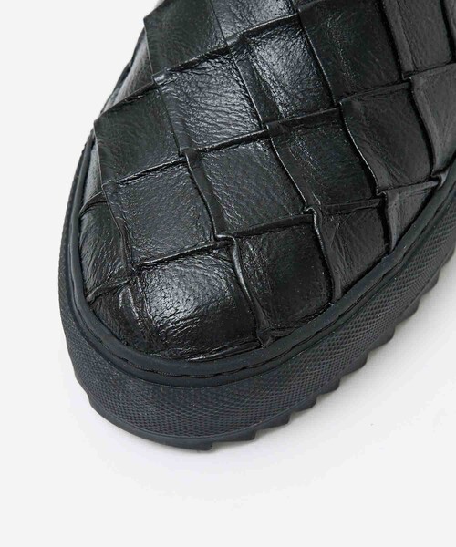alfredoBANNISTER（アルフレッドバニスター）の「margom slip-on pleats（スニーカー・メンズ・ブラック系その他/ブラック・43/42/41/40/44）」の12枚目の写真