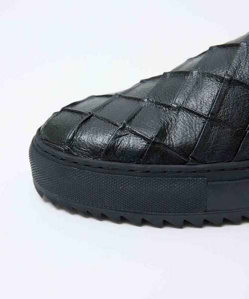 alfredoBANNISTER（アルフレッドバニスター）の「margom slip-on pleats（スニーカー・メンズ・ブラック系その他/ブラック・43/42/41/40/44）」の16枚目の写真