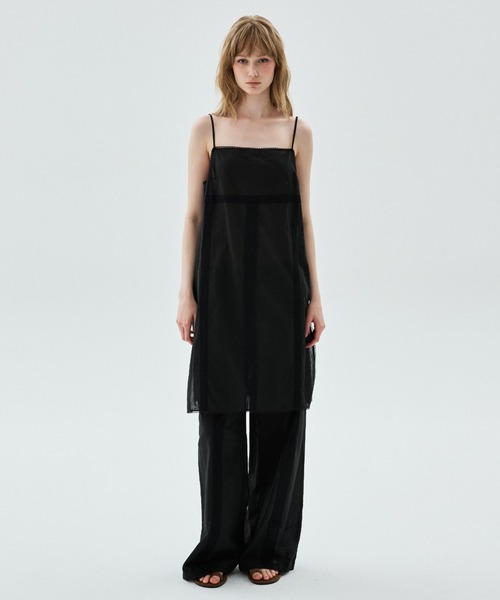 Mardi Mercredi(マルディメクルディ)の「SHEER COTTON PANTS LACE / シアー コットン パンツ レース(その他パンツ・レディース・クリーム/ブラック・FREE)」の19枚目の写真