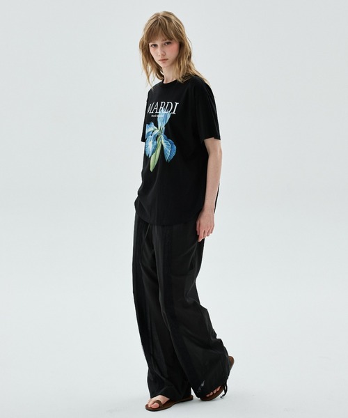 Mardi Mercredi(マルディメクルディ)の「SHEER COTTON PANTS LACE / シアー コットン パンツ レース(その他パンツ・レディース・クリーム/ブラック・FREE)」の17枚目の写真