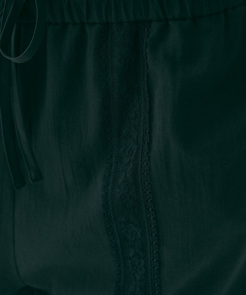 Mardi Mercredi(マルディメクルディ)の「SHEER COTTON PANTS LACE / シアー コットン パンツ レース(その他パンツ・レディース・クリーム/ブラック・FREE)」の5枚目の写真