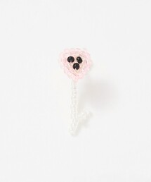 <Pura Utz>MINI PINK POPPY EAR STICK/シングルピアス