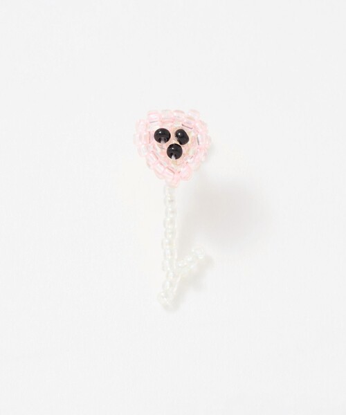 Steven Alan(スティーブンアラン)の「<Pura Utz>MINI PINK POPPY EAR STICK/シングルピアス(ピアス(片耳用)・レディース・ライトピンク・FREE)」の1枚目の写真