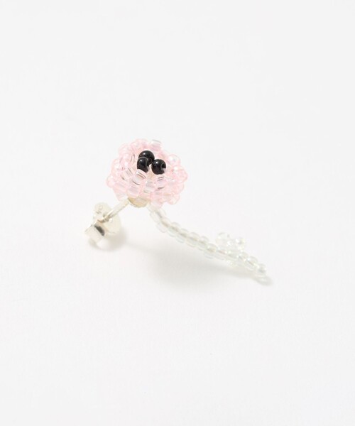 Steven Alan(スティーブンアラン)の「<Pura Utz>MINI PINK POPPY EAR STICK/シングルピアス(ピアス(片耳用)・レディース・ライトピンク・FREE)」の3枚目の写真