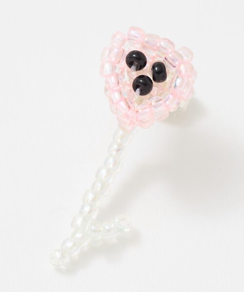 Steven Alan(スティーブンアラン)の「<Pura Utz>MINI PINK POPPY EAR STICK/シングルピアス(ピアス(片耳用)・レディース・ライトピンク・FREE)」の5枚目の写真