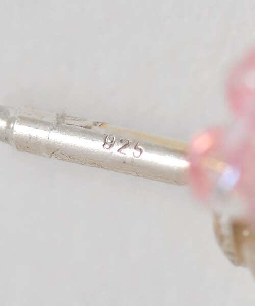 Steven Alan(スティーブンアラン)の「<Pura Utz>MINI PINK POPPY EAR STICK/シングルピアス(ピアス(片耳用)・レディース・ライトピンク・FREE)」の6枚目の写真