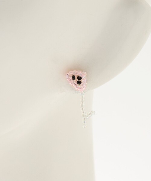 Steven Alan(スティーブンアラン)の「<Pura Utz>MINI PINK POPPY EAR STICK/シングルピアス(ピアス(片耳用)・レディース・ライトピンク・FREE)」の8枚目の写真