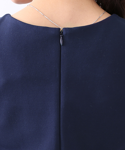 BEAMS LIGHTS Women's（ビームスライツ ウィメンズ）の「BEAMS LIGHTS / 切替ガウチョ オールインワン（つなぎ/オールインワン・レディース・ブラック/ネイビー・38/36/40）」の12枚目の写真