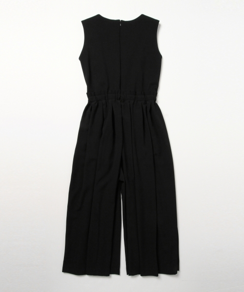 BEAMS LIGHTS Women's（ビームスライツ ウィメンズ）の「BEAMS LIGHTS / 切替ガウチョ オールインワン（つなぎ/オールインワン・レディース・ブラック/ネイビー・38/36/40）」の14枚目の写真