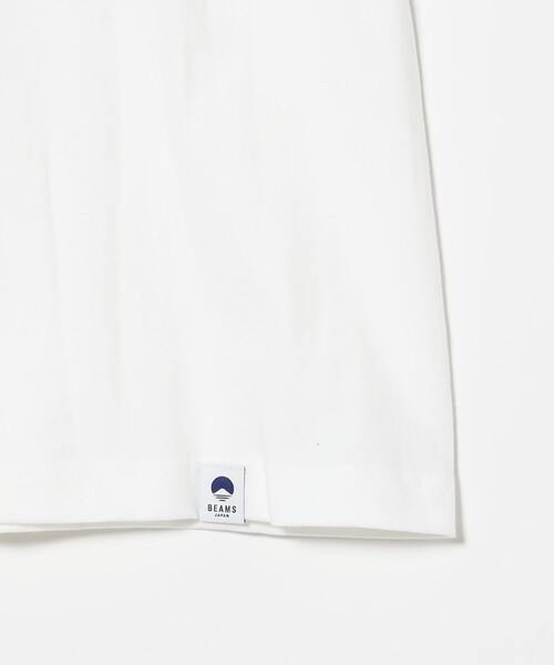 BEAMS JAPAN（ビームス　ジャパン）の「大勝利 髭文字 Tシャツ 藍（Tシャツ/カットソー・レディース・ホワイト・SMALL/X-LARGE）」の4枚目の写真