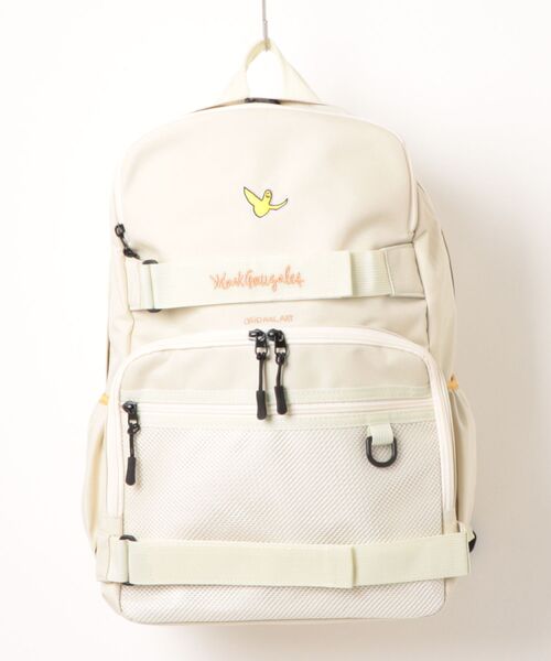Port（ポート）の「【 Mark Gonzales / マークゴンザレス 】 SKATE BACK PACK リュック（バックパック/リュック・メンズ・ベージュ/ブラック/オフホワイト/ブラック系その他・FREE）」の3枚目の写真