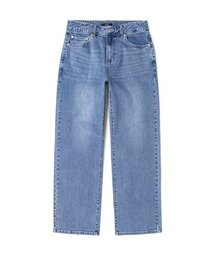 ADHOC（アドホック）の「男性セミワイドフィットウォッシングデニムパンツ (インディゴ) (HA3DP13-04)（デニムパンツ）」
