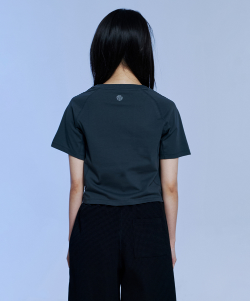 OFFGRID(オフグリッド)の「Wブリジェックスエアロクールクロップ半袖Tシャツ-チャコール(Tシャツ/カットソー・レディース・その他・SMALL/MEDIUM/LARGE)」の5枚目の写真