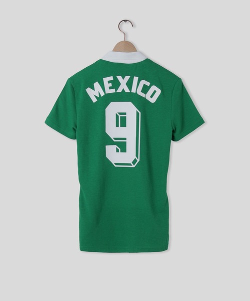 adidas Originals(アディダスオリジナルス)の「adidas WC Mexico National Team Home Jersey 1986 JN3710(Tシャツ/カットソー・メンズ・グリーン・L/M)」の3枚目の写真